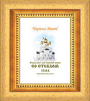 Рамка-кіот під ікону імуну (профіль 1254-03) — 12х14 золото ль 1254-03)-12х14 золото