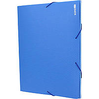 Папка-бокс Economix E31401-02 А4 20мм пластиковая на резинке синяя