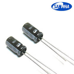 470mkf - 10v  RD 6,3*11  SAMWHA, 105°C конденсатор електролітичний