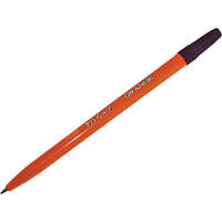 Ручка кулькова Economix Orange E10138-01 чорна