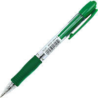Ручка шариковая автоматическая Pilot Super Grip 0.7мм зеленая BPGP-10R-F-G
