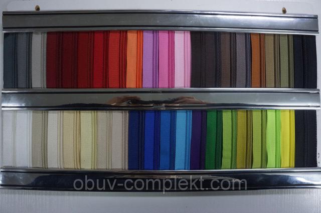 застібка блискавка кольори