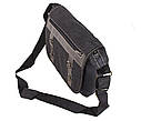 Чоловіча текстильна сумка 303229 чорна, фото 3