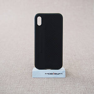 Чехол iPaky iPhone Xs/X {5.8"} black/gold