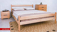Кровать деревянная Ликерия 0,8 с изножьем