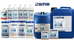 Химия для бассейнов ТМ Delphin (Германия)