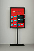 ELCHARGE Зарядная станция для мобильных телефонов и планшетов 6, красный, без дисплея
