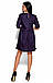 Розміри: S | Стильне фіолетове коротке плаття, фото 6