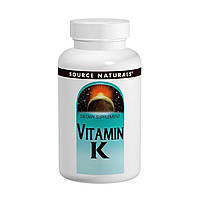 Вітамін До, Source Naturals, 500 мкг, 200 пігулок