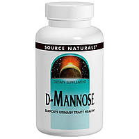 Д-Маноза, Source Naturals, 500 мг, 60 капсул