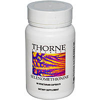 Селен (селенметионин), Selenomethionine, Thorne Research, 60 капсул