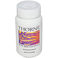 Залізо, Thorne Research, 60 капсул