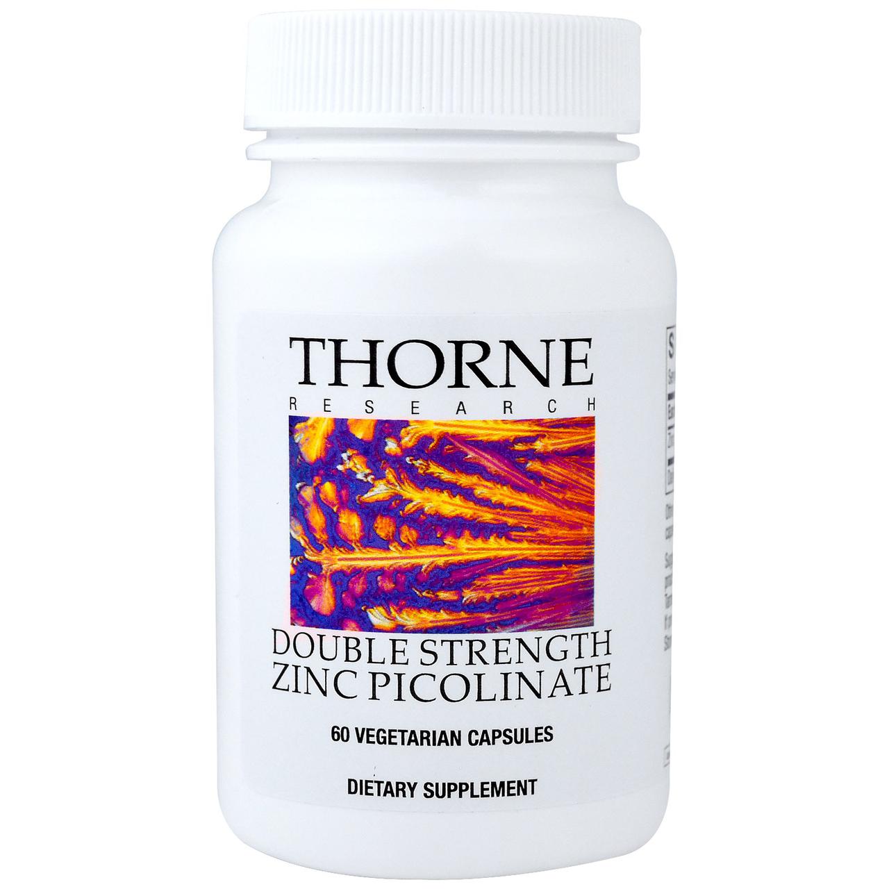 Цинк picolinate посилений, Zinc Picolinate, Thorne Research, 60 капсул