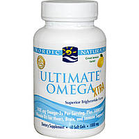 Экстра Омега-3, Nordic Naturals, 1000 мг, 60 капсул