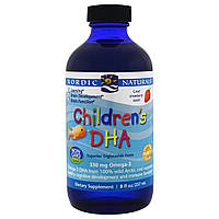 Рідкий риб'ячий жир для дітей, Nordic Naturals, полуниця, 237 мл