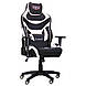 Комп'ютерне ігрове крісло чорно-біле для приставки Tilt VR Racer Expert Virtuoso геймеру, підліток AMF, фото 2