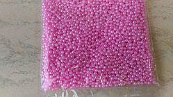 Бусини перлів 100 шт, діаметр 4 мм, рожевий №05