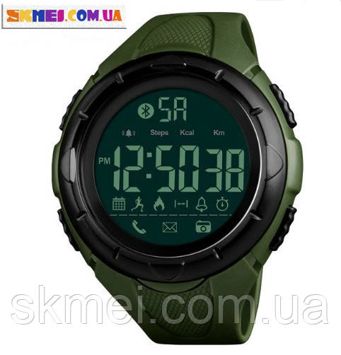 Умные часы Skmei 1326 Sport (Army green) - фото 1 - id-p752328648