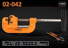 Труборіз для сталевих труб 10-65мм., NEO 02-042