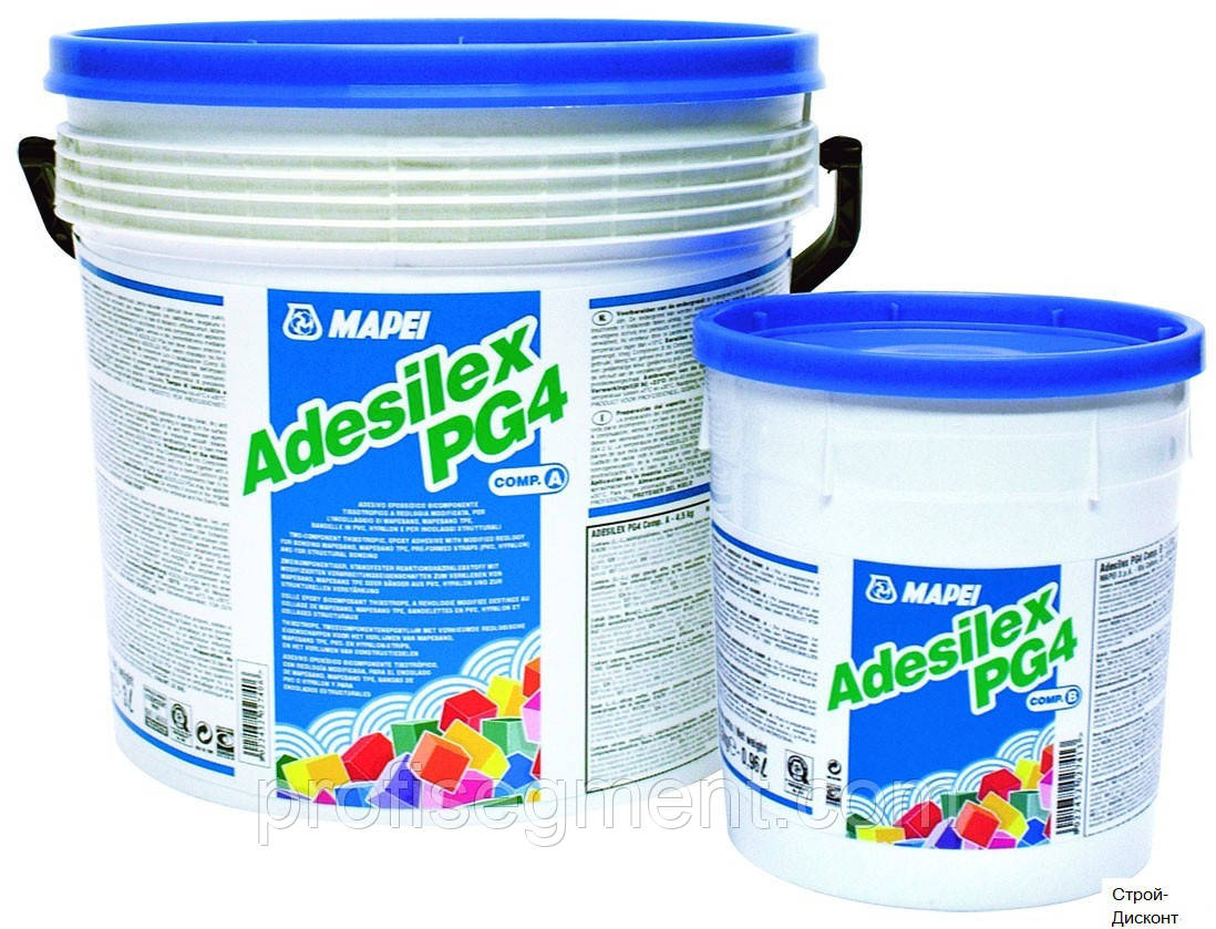 Двокомпонентний тиксотропний епоксидний клей-склад Mapei Adesilex PG4/ компонент A/4.5 + В/1,5,Харків