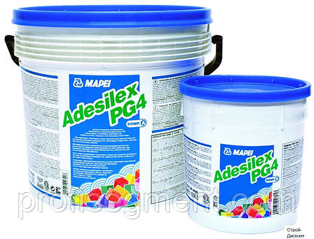Двокомпонентний тиксотропний епоксидний клей-склад Mapei Adesilex PG4/ компонент A/4.5 + В/1,5,Харків, фото 1