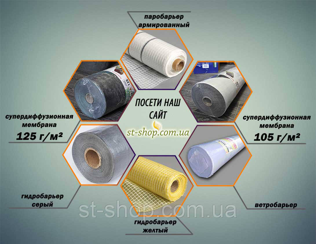Супердиффузионная трехслойная мембрана "SHADOW" плотностью 125г/м² - фото 3 - id-p755876998