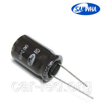 6800mkf - 10v RD 16*25 SAMWHA, 105°C