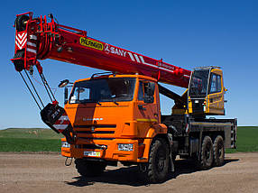 Автокран Palfinger Sany SPC250, г/п 25 т на шасі КАМАЗ, фото 6