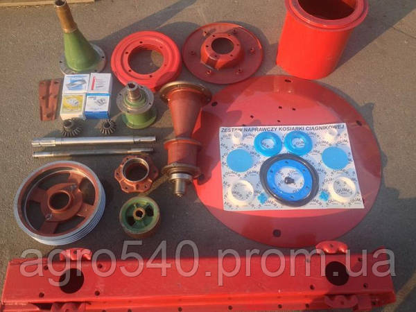 Запчастини до роторної косарки Wirax Z-069, Z-169: продаж