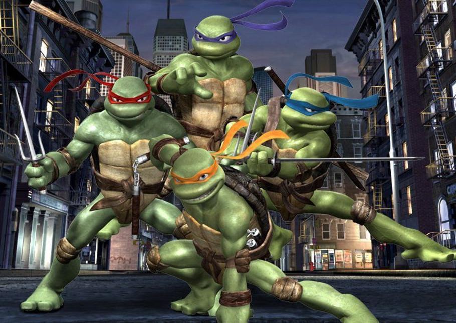 Вафельна картинка Черепашки Ніндзя 3