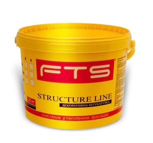 Штукатурка акрилова STRUCTURE LINE-короїд, баранчик 2мм, Короїд, фото 1