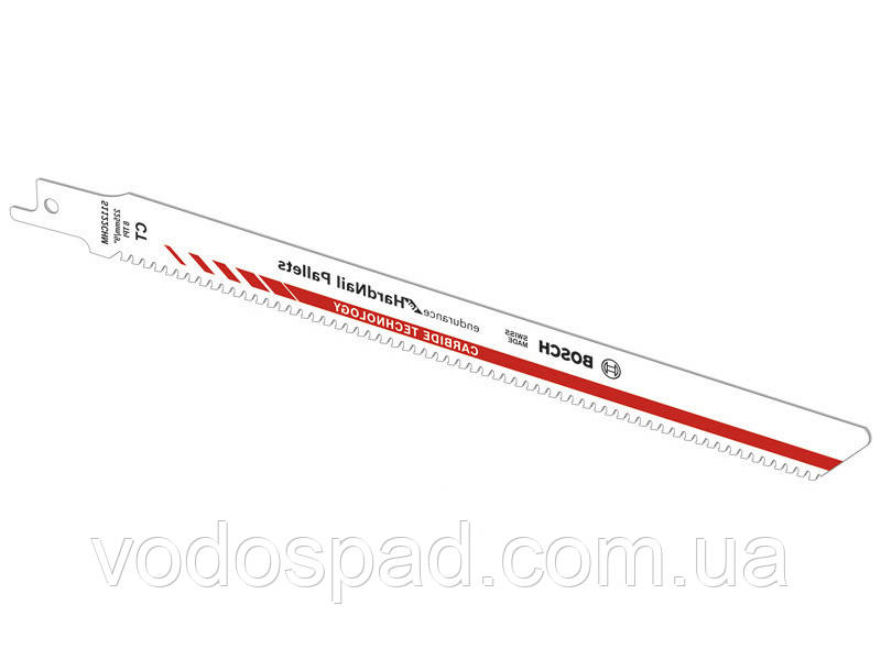 Сабельне твердосплавне пиляльне полотно S1122CHM Endurance for HardNail Pallets 100 шт (2608658249) - фото 1 - id-p752255382