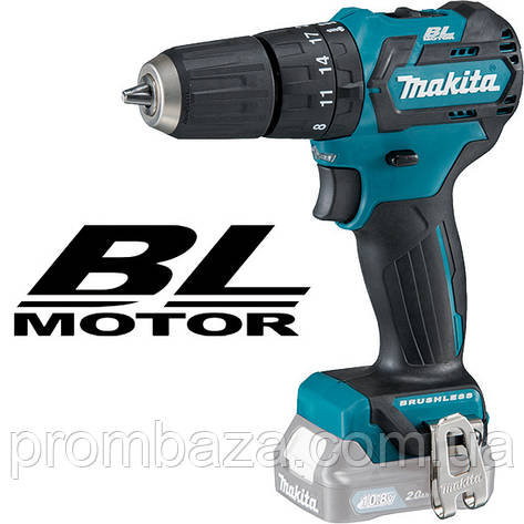 Акумуляторний ударний шурупокрут Makita HP332DZ, фото 1