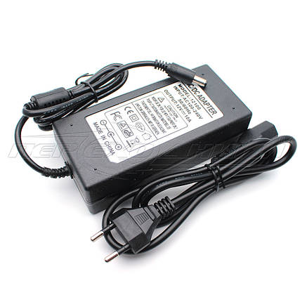 Імпульсний блок живлення 12 V 10 A (120 Вт), штекер 5.5х2.5 мм, 1.2 м, фото 2