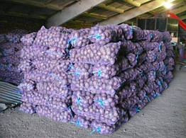Сетка овощная 100шт 40*60см (до 20кг) с завязкой фиолетовый, мешок сетка