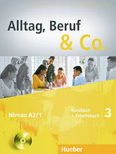 Підручник Alltag, Beruf und Co. 3 Kursbuch + Arbeitsbuch mit Audio-CD zum Arbeitsbuch