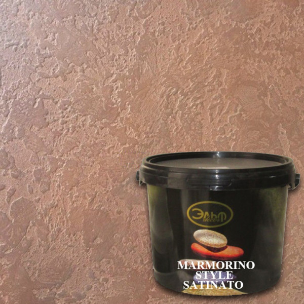 MARMORINO STYLE SATINATO 15кг, Ельф-декор