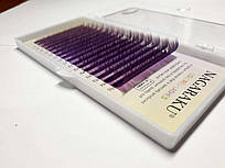 Вії фіолетові NAGARAKU Mix