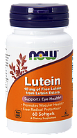 Now Lutein 10mg 60 softgels