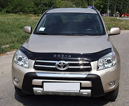 Дефлектор капоту, мухобойка Toyota RAV-4 2006-2010 VIP