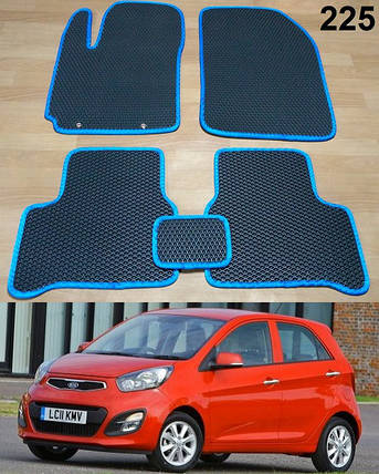Килимки ЕВА в салон Kia Picanto 2 '11-17, фото 2