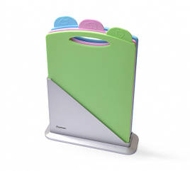 Набір з 3-х 32х18см пластикових обробних дощок Fissman