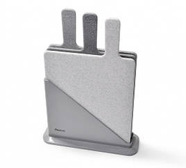 Набір з 3-х 32х19см пластикових обробних дощок Fissman