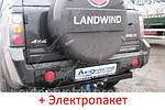 Фаркоп - Landwind X6 Позашляховик (2005--) з'ємний на 2 болтах на пластині