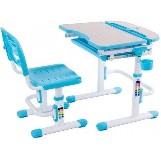 

Парта для школьника для дома FunDesk Sorriso Blue 166149, Голубой