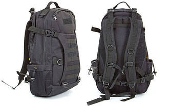 Рюкзак тактичний V-30л Tactic TY-9396 чорний (47х32х25 см.)