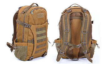 Рюкзак тактичний V-30л SILVER KNIGHT TY-9396 койот / військовий штурмовий рюкзак