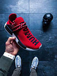 Кросівки чоловічі Adidas x Pharrell Williams Human Race NMD "Червоні" р. 41-42, фото 2