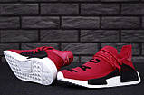 Кросівки чоловічі Adidas x Pharrell Williams Human Race NMD "Червоні" р. 41-42, фото 4