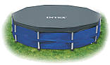Тент Intex 28030 для басейну Ø 305 см каркасного, фото 4
